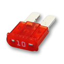 10 Amp MICRO2™ Fuses 32V DC Red Pack of 5 - Click Image to Close